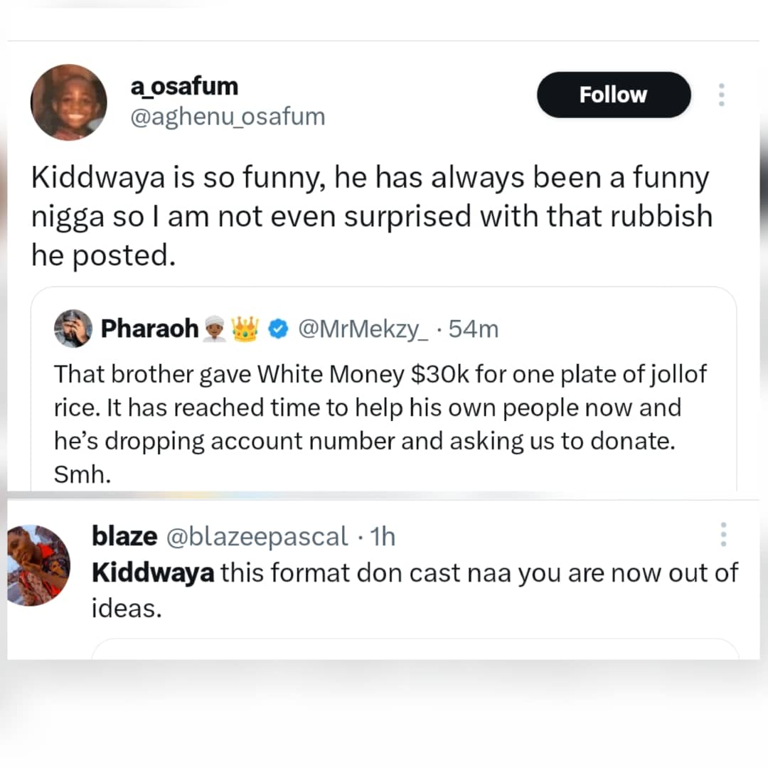 “You gave White Money $30k for Jollof but now you're dropping account number?” – Nigerians drag Kiddwaya over Benue donation appeal